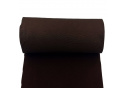 Ekokůže Largo Čokoládová, potahová látka na podkladě, hrubá, metráž