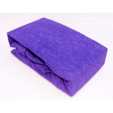 Prześcieradło frotte EXCLUSIVE z gumką 140x200 - Fioletowy Prześcieradło frotte EXCLUSIVE z gumką 140x200 - Fioletowy