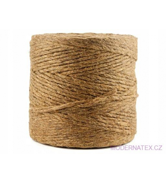 Lněný stáčený provázek 150x10 SN, 500gr, navín 330 m