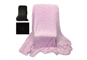 Koc świetlisty wzór Korony 150x200cm