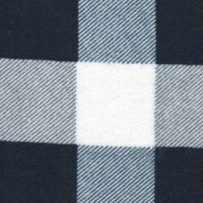 Tkanina flanelowa czarno-biała 4x4 kratkа