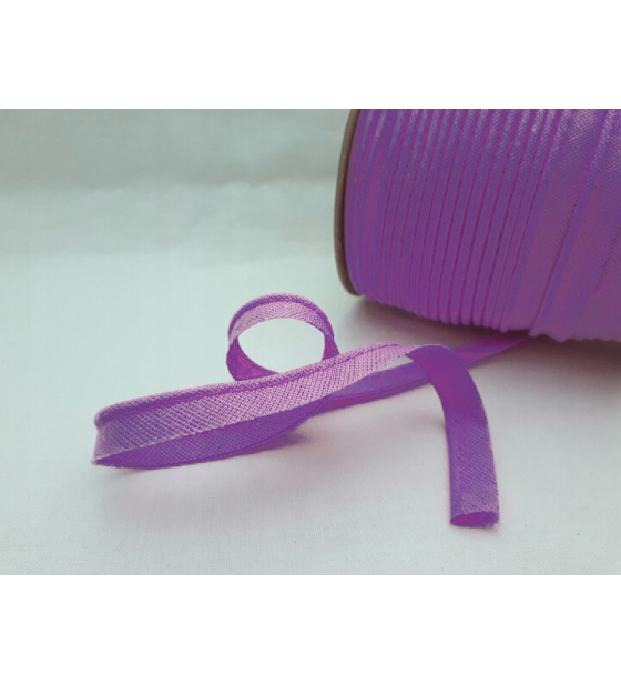 Lamówka wypustka bawełniana 15mm kolor fioletowy