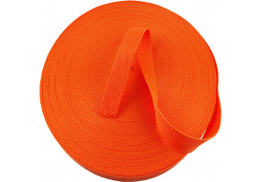 Taśma nośna 25 mm kolor Pomarańczowy (50m)