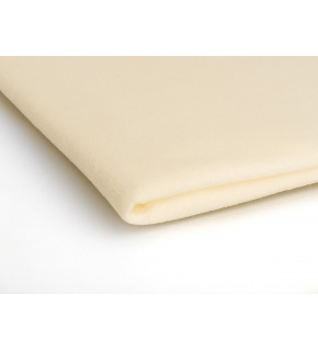 Tkanina Microfleece kolor Ecru