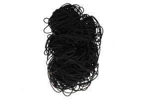 Okrągła Czarna guma 3 mm, na metry