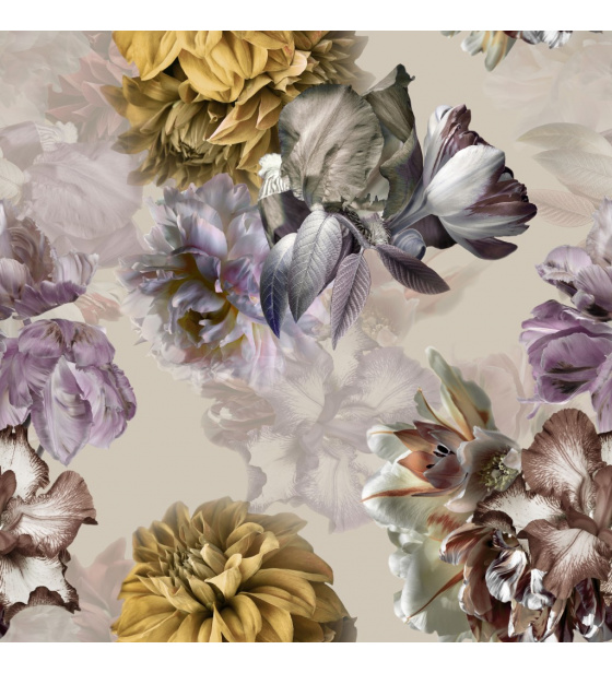 Velurové potahové látky s potiskem vzor 391016-004