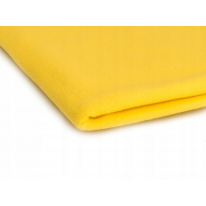 Tkanina Microfleece kolor Żółty Tkanina Microfleece kolor Żółty