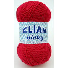 Włóczka Elian Nicky 3594 kolor czerwony Włóczka Elian Nicky 3594 kolor czerwony
