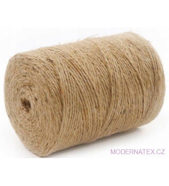 Lněný stáčený provázek 150x4 SN, 250gr, navín 415m