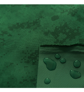 Tkanina wodoodporna KODURA 600x300 wzór Pixel zielony