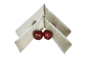 Taśma rzep z klejem (komplet) - Beżowa 2x20 cm, szerokość 25 mm Taśma rzep z klejem (komplet) - Beżowa 2x20 cm, szerokość 25 mm