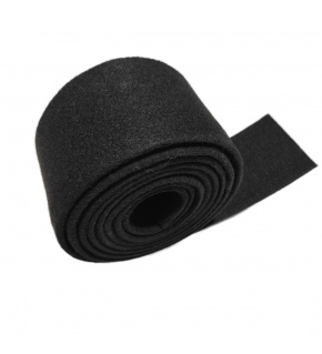 Filс techniczny kolor czarny pas 140 cm x 5 cm, 750 gr, grubość 6 mm