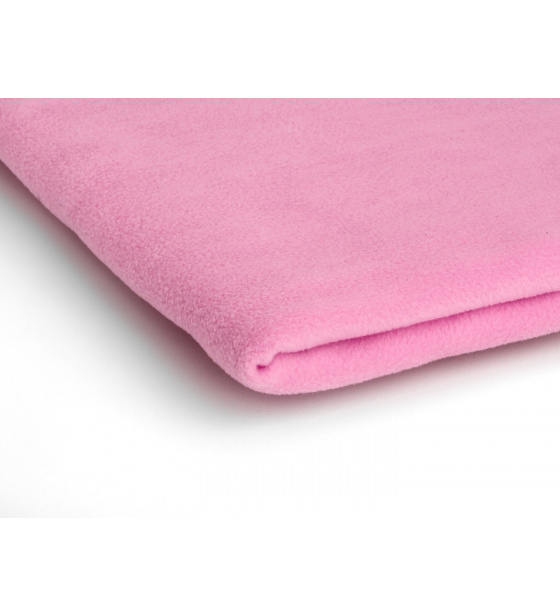 Tkanina Microfleece kolor Różowy