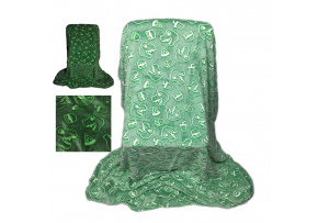 Koc świetlisty Sky kolor Zielony 150x200cm