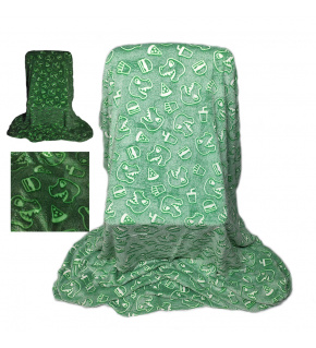 Koc świetlisty Sky kolor Zielony 150x200cm