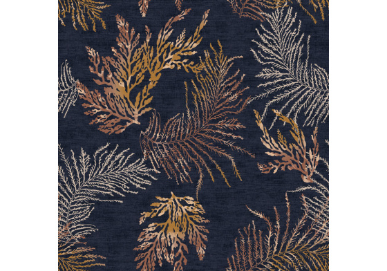 Velurové potahové látky s potiskem vzor 381019-2013