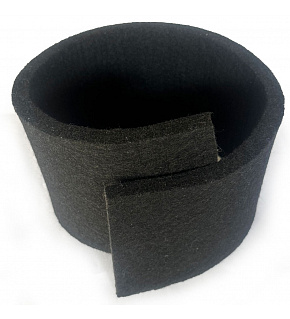 Filc techniczny 8 mm kolor Czarny, szerokość 160 cm