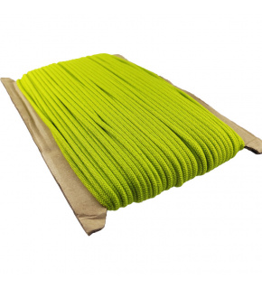 Okrągła kolorowa guma 3 mm, 50 m kolor Zielony Neo Okrągła kolorowa guma 3 mm, 50 m kolor Zielony Neo