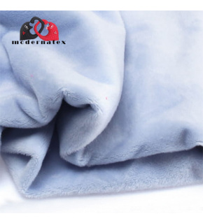 Minky jednokolorowe kolor j.Niebieski