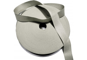 Lamówka poliestrowa 25mm kolor j.szary Lamówka poliestrowa 25mm kolor j.szary