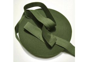 Lamówka poliestrowa 20mm kolor khaki