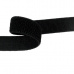 Taśma rzep elastyczna (komplet) - Czarna 30 mm x 25 m