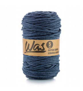 Sznurek bawełniany 5mm, 100m kolor Atramentowy