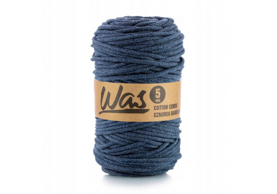 Sznurek bawełniany 5mm, 100m kolor Atramentowy