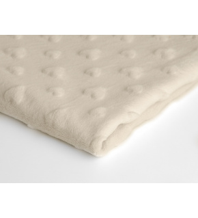 Minky serca kolor Ecru