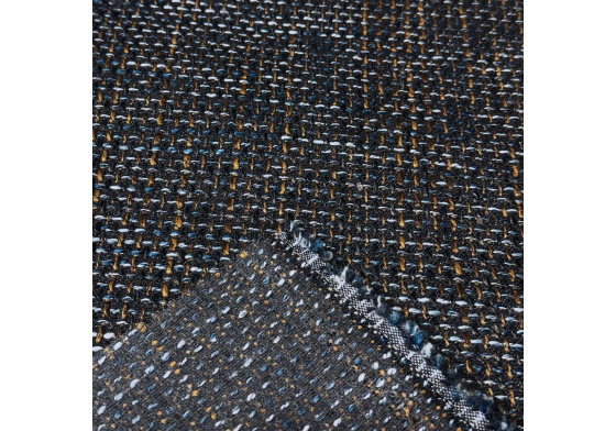 Čalounická látka, Nevada, Modro Hnědá