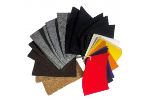 Wzornik tkanin, filc techniczny 3-10 mm 500-1200 gr/m2