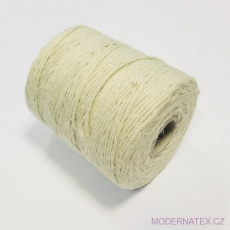 Sznurek Szpagat Jutowy - 100g (31m) kolor Biały Sznurek Szpagat Jutowy - 100g (31m) kolor Biały