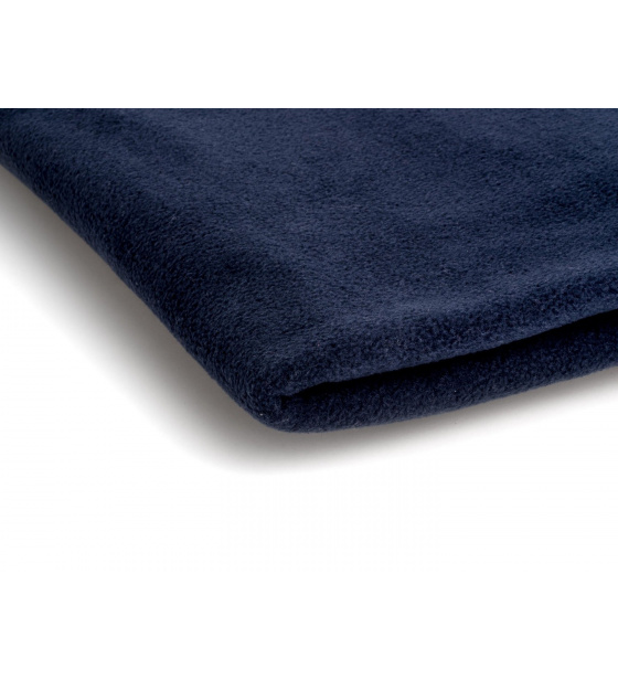 Tkanina Microfleece kolor Granatowy