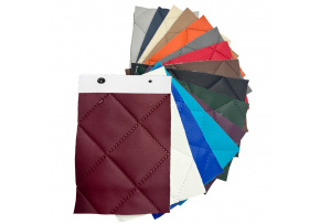 Wzornik tkanin obiciowych Ekoskóra Pikowana Ultradźwiękowo 5x5 cm Wzornik tkanin obiciowych Ekoskóra Pikowana Ultradźwiękowo 5x5 cm