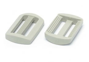 Plastikowy regulator samozaciskowy 20 mm - Biały