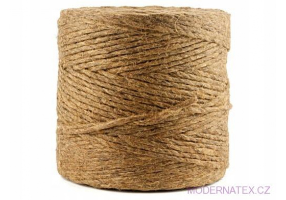 Lněný stáčený provázek 150x8 SN, 500gr, navín 415 m