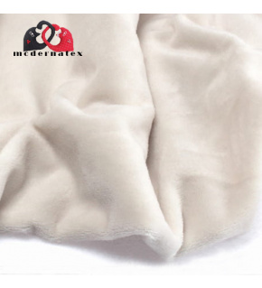 Minky jednokolorowe kolor Ecru