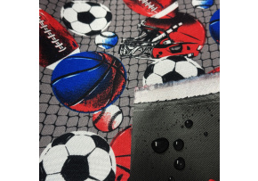 Tkanina wodoodporna KODURA wzór Piłka nożna