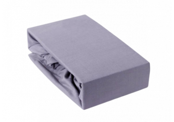 Exclusive Jersey prostěradlo - šedá 90x200 cm varianta šedá