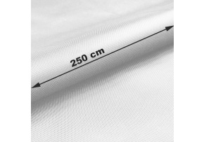 Wodoodporna tkanina Oxford WR/PU, szerokość 250 cm, kolor Biały
