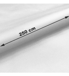 Wodoodporna tkanina Oxford WR/PU, szerokość 250 cm, kolor Biały