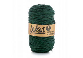 Sznurek bawełniany 5mm, 100m kolor Butelkowa zieleń