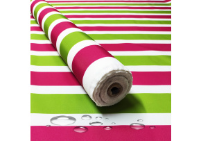 Tkanina Wodoodporna Premium wzór Paski amarantowe Tkanina Wodoodporna Premium wzór Paski amarantowe