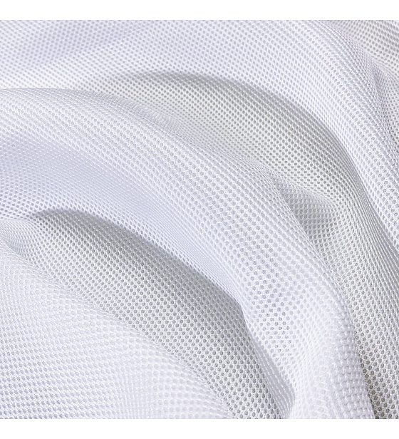 3D Síťovina pletená Bílá
