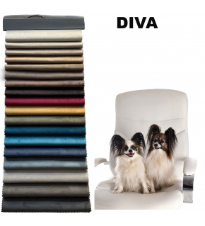 Wzornik tkanin obiciowych Ekoskóra Diva