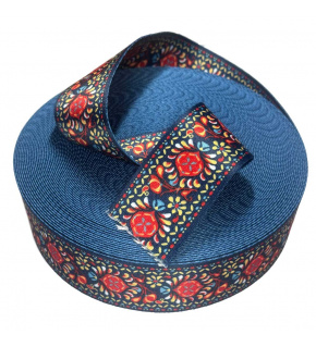 Taśma nośna 50 mm kolor Etno (50m)