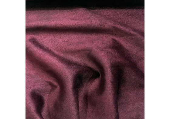 Velurová potahová látka Salvador Burgundy pro nábytek, metráž - Pet Proof