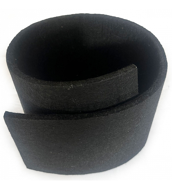 Filc techniczny 8 mm kolor Czarny, szerokość 160 cm