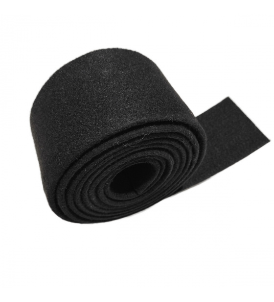 Filс technicky barva černá pásek 100 cm x 5 cm, 750 gr