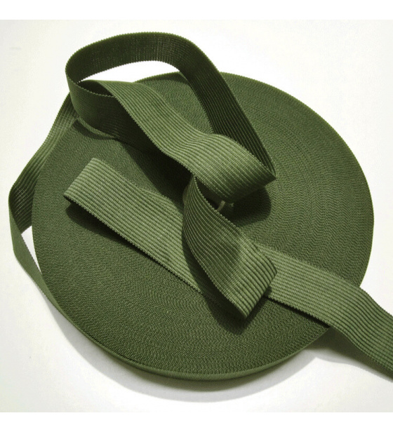 Lamówka poliestrowa 15mm kolor khaki